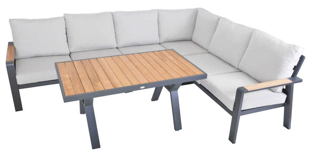 ROTTERDAM aluminijasti vogalni komplet