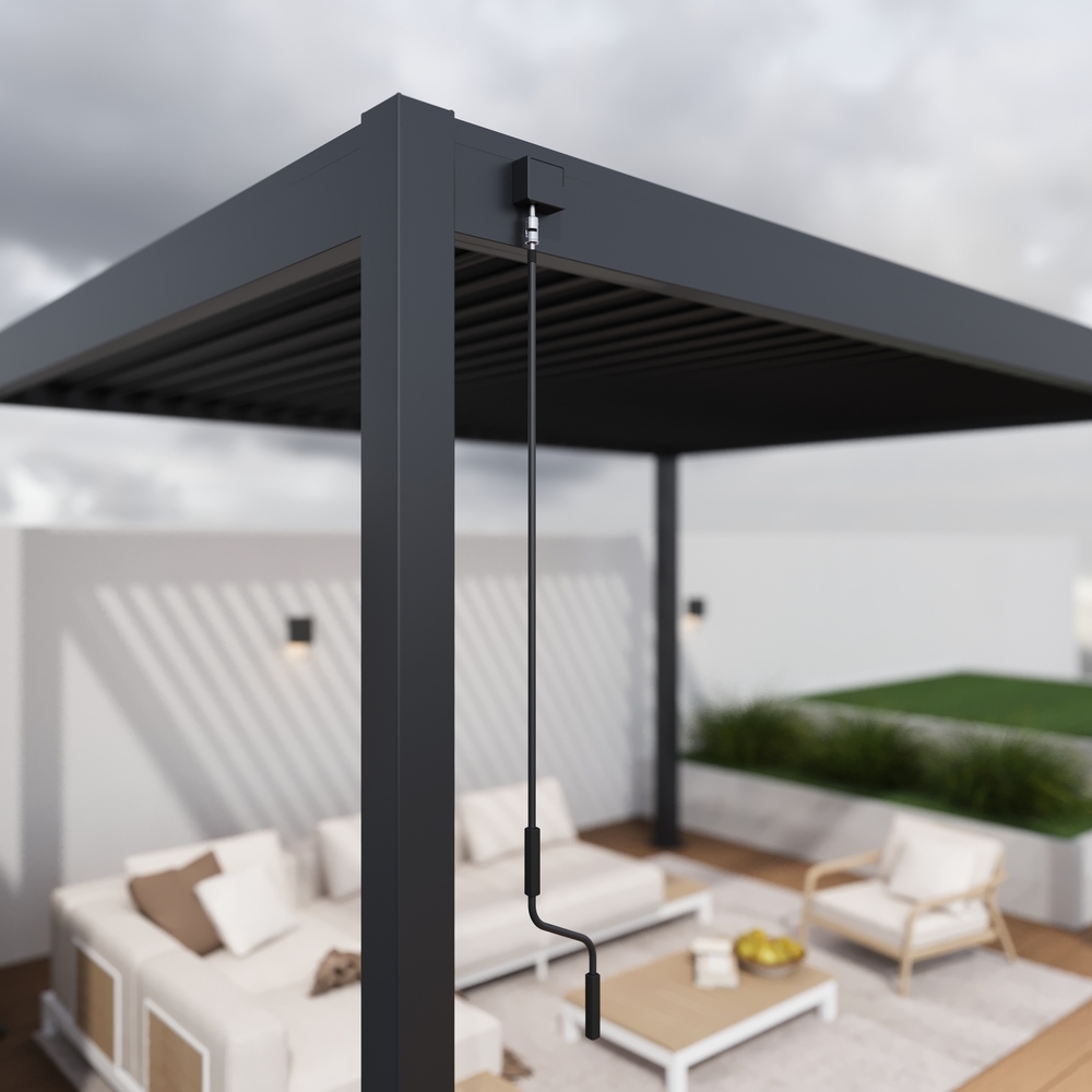 Bioklimatická pergola INTRO NEO 4x3 m Rojaplast (foto 28)