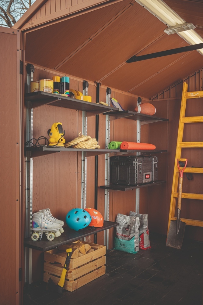 Regali za vrtno hišico KETER - Komplet regalov 100