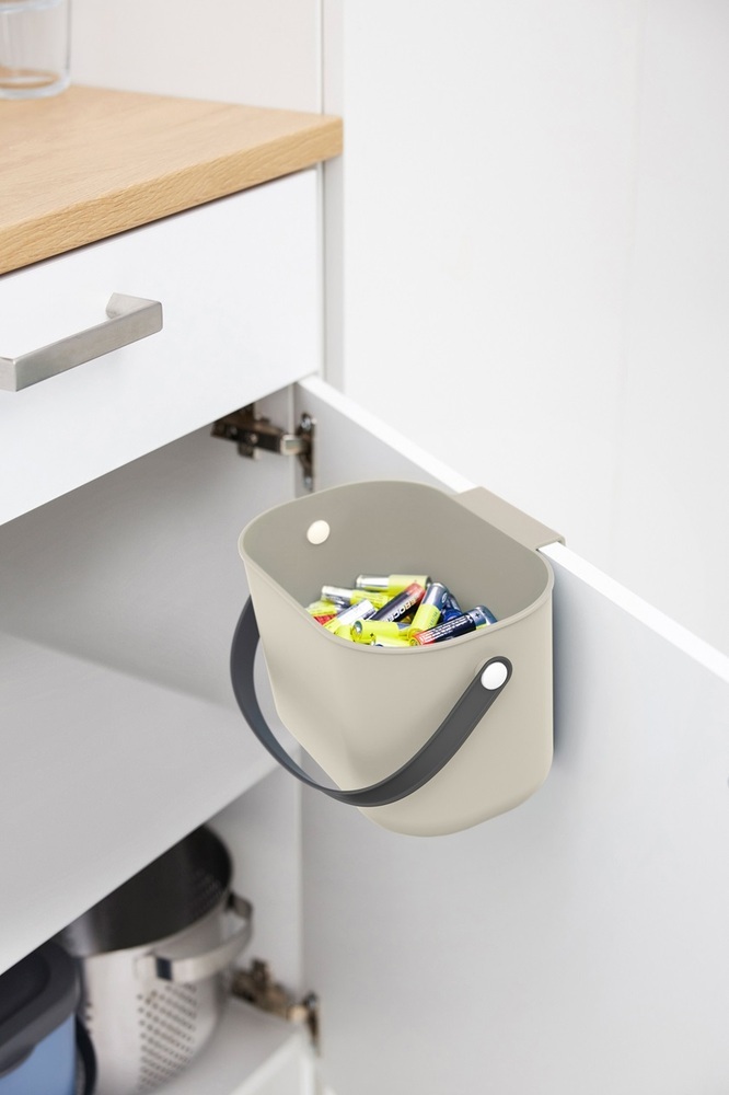 ALBULA 3,2L viseča košara - cappuccino