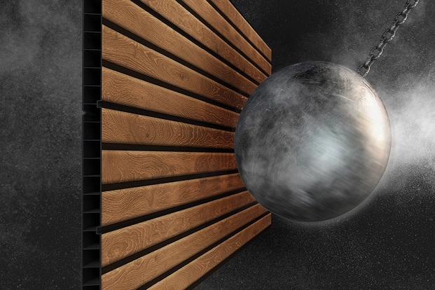 PENT Signature VERTIKALNA hiša 7x7 - rjava