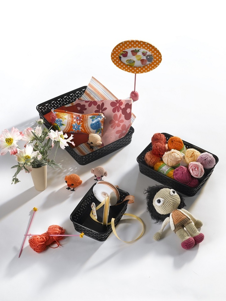Organizator MY STYLE - A4 - temno rjava