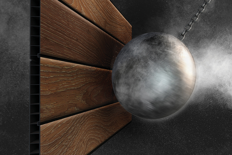 PENT Signature HORIZONTALNA hiša 11x7 - rjava