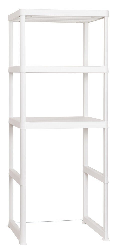 Stojalo WASH & STORE za pralni stroj - 3 police