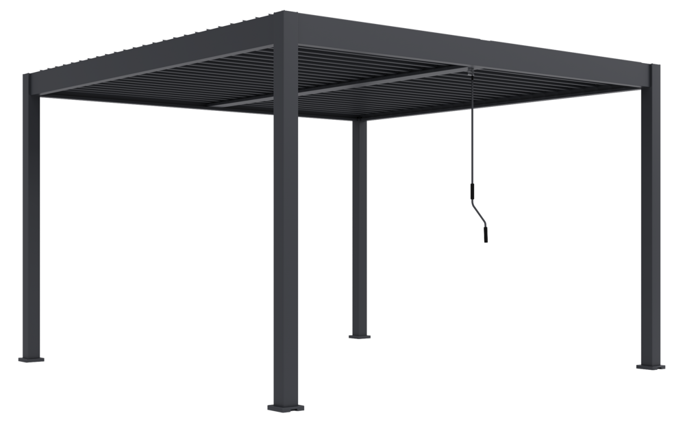 Bioklimatická pergola INTRO DUO 4x4 m Rojaplast (foto 208)