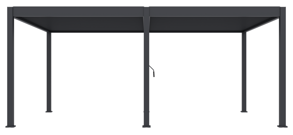 Bioklimatická pergola INTRO DUO 4x4 m Rojaplast (foto 62)