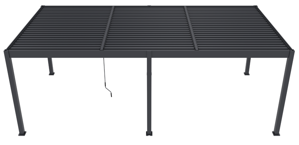 Bioklimatická pergola INTRO DUO 4x4 m Rojaplast (foto 92)