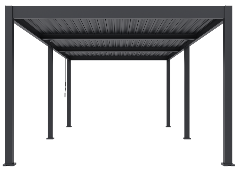 Bioklimatická pergola INTRO DUO 4x4 m Rojaplast (foto 93)