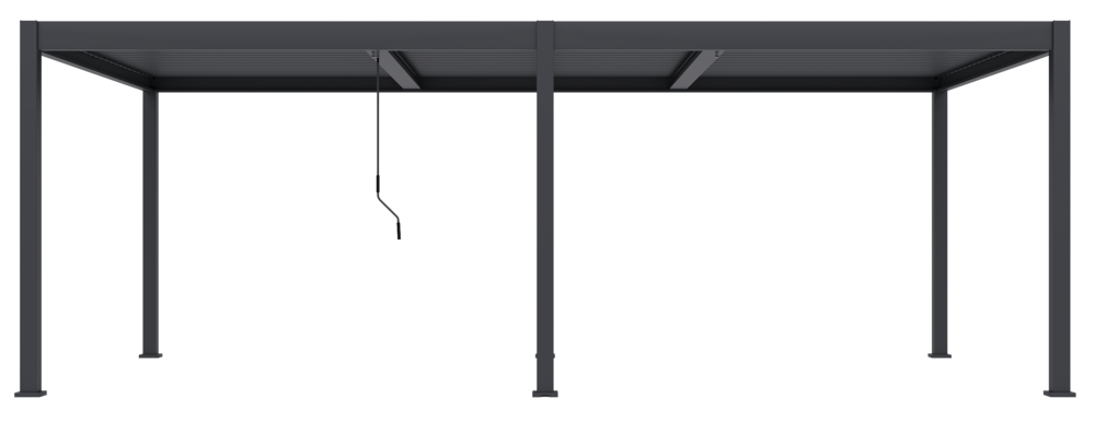 Bioklimatická pergola INTRO DUO 4x4 m Rojaplast (foto 97)