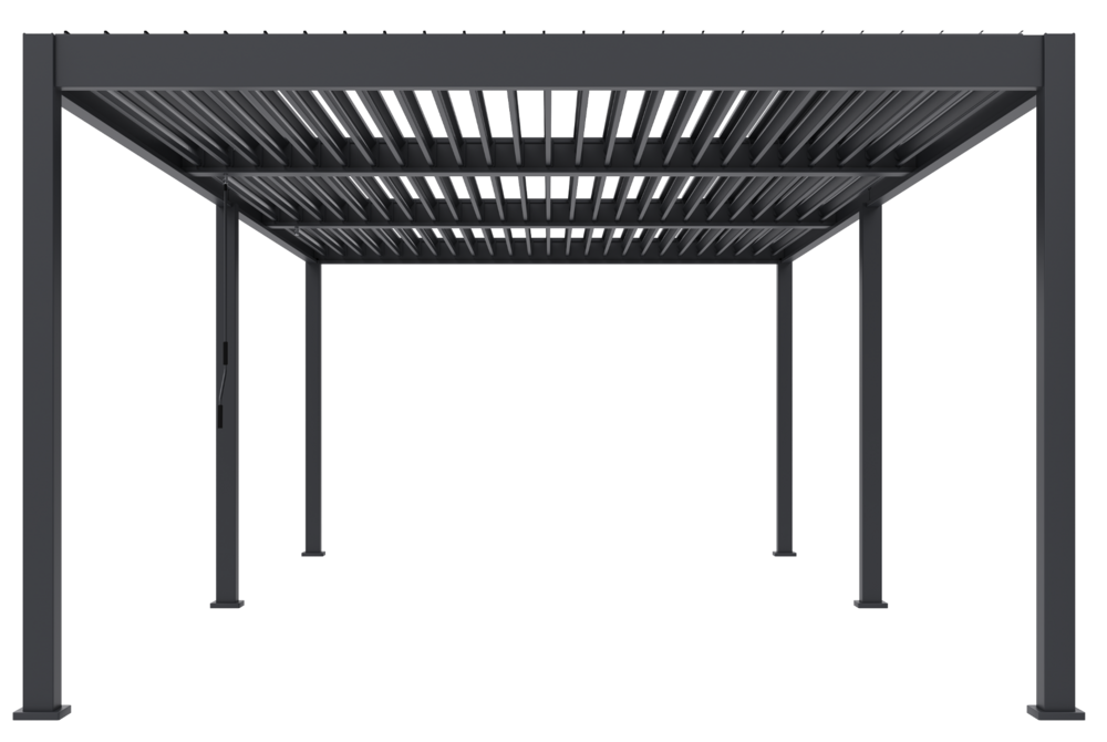 Bioklimatická pergola INTRO DUO 4x4 m Rojaplast (foto 141)