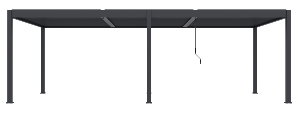 Bioklimatická pergola INTRO DUO 4x4 m Rojaplast (foto 138)