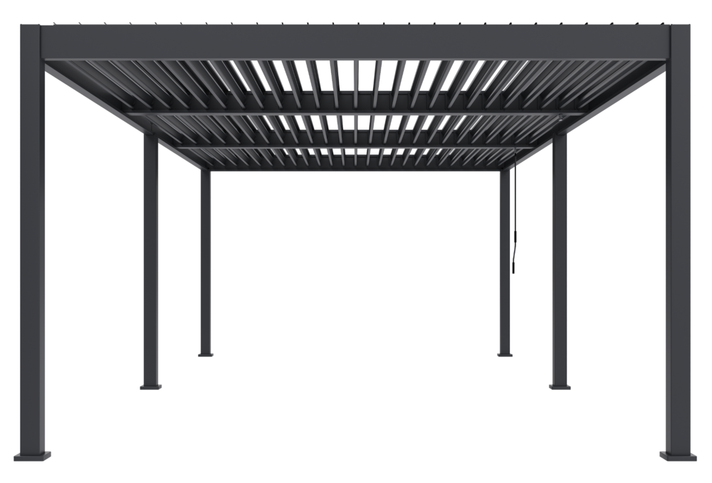 Bioklimatická pergola INTRO DUO 4x4 m Rojaplast (foto 139)