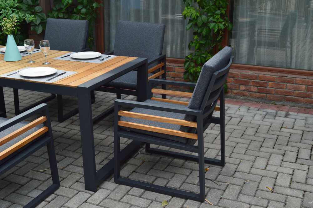 Aluminijasti stoli COLMAR DUO (2 kosa)