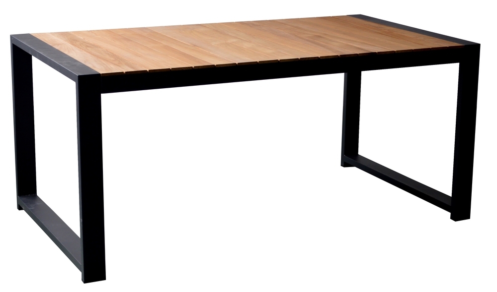 COLMAR aluminijasta miza 167x90 cm