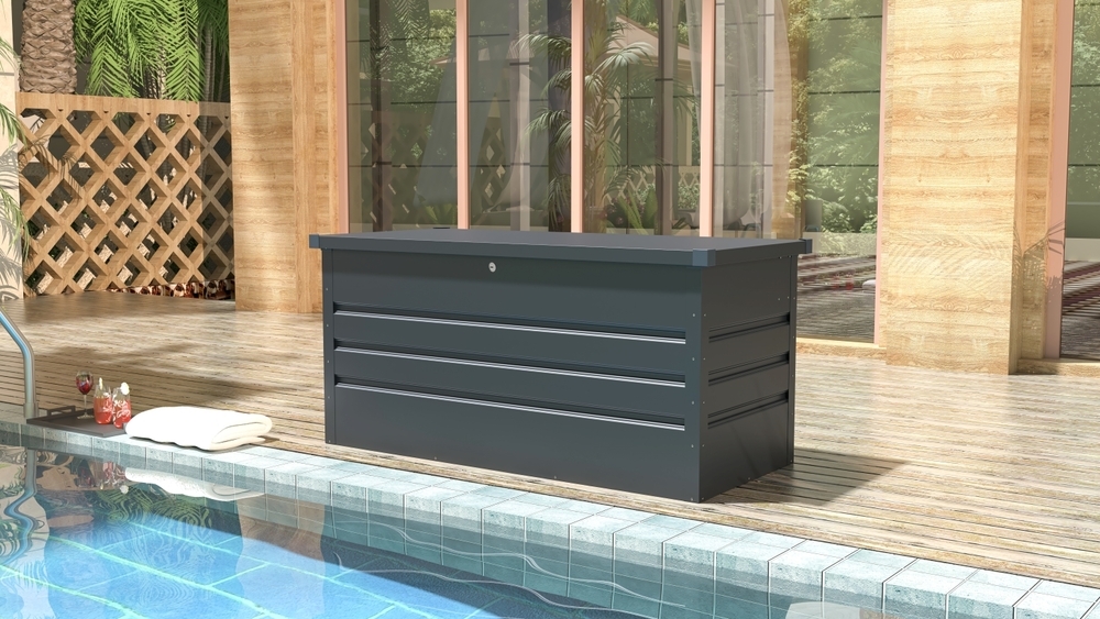 Škatla za shranjevanje MAX A 295 l - temno siva