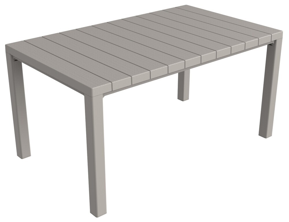 Plastična miza DAVIDE - siva
