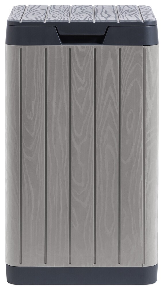 RIO GARDEN vrtna plastična košara 80 L - svijetlosiva i grafitna