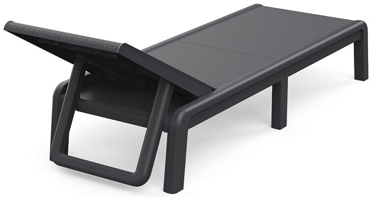 Ležalnik MALLORCA - grafit