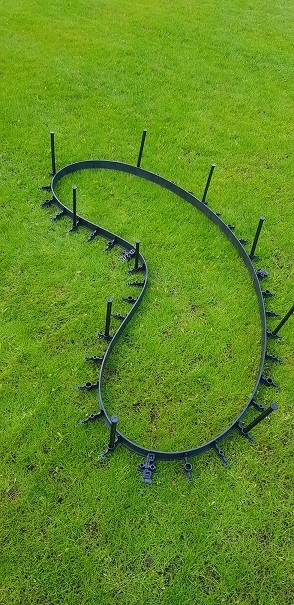 Plastični nevidni robniki DUO 45 ima (2 kosa)