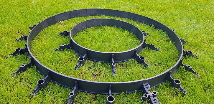 Plastični nevidni robniki DUO 58 ima (2 kosa)