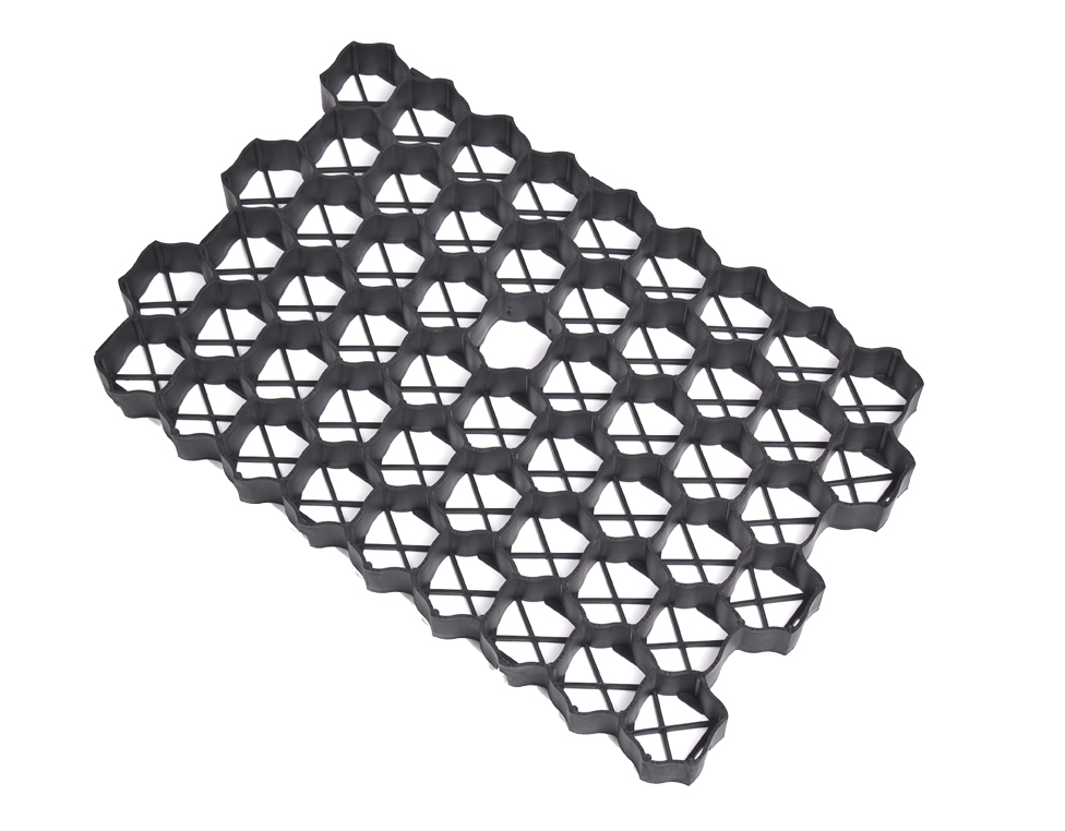 Ploščice za travo EKOGRID - 60x40x4 cm - črna