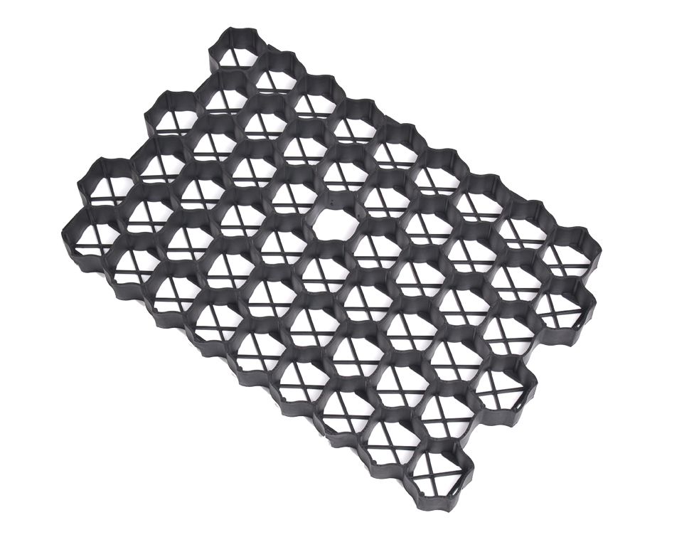 Ploščice za travo EKOGRID - 60x40x3 cm - črna