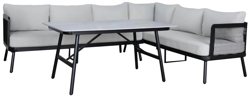 Miza EDINBURGH iz aluminija 140x80 cm