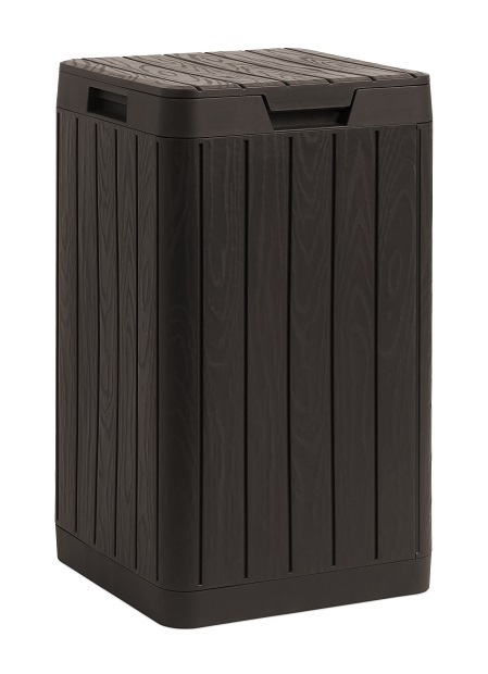 RIO GARDEN Plastična vrtna košara 80 L - rjava