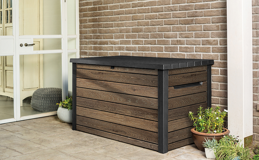 SIGNATURE HORIZONTALNA škatla za shranjevanje 870 L - OREH