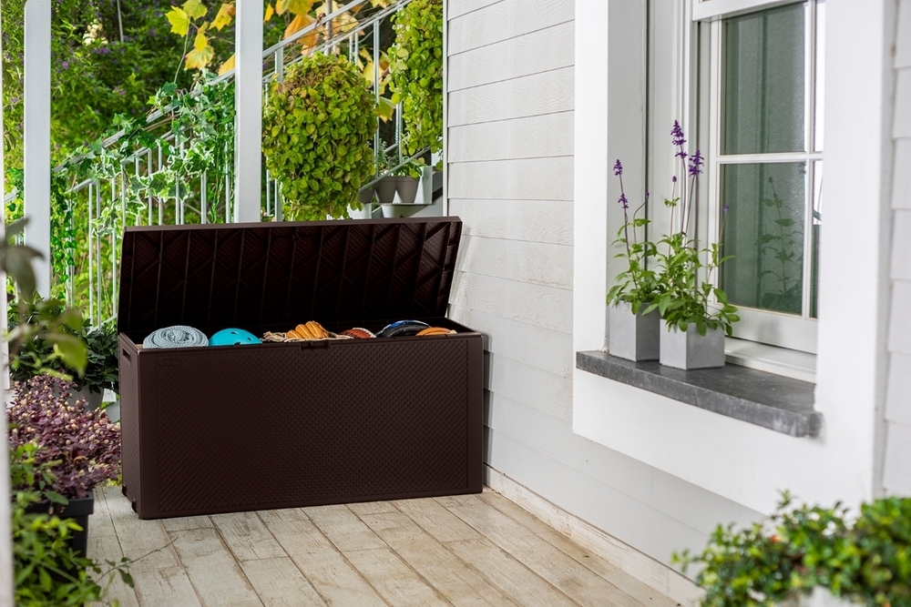 EMILY posoda za shranjevanje 270L - rjava