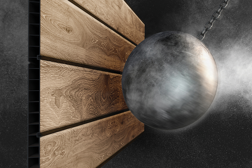 PENT Podpis HORIZONTALNA hiša 7x7 - ASHWOOD