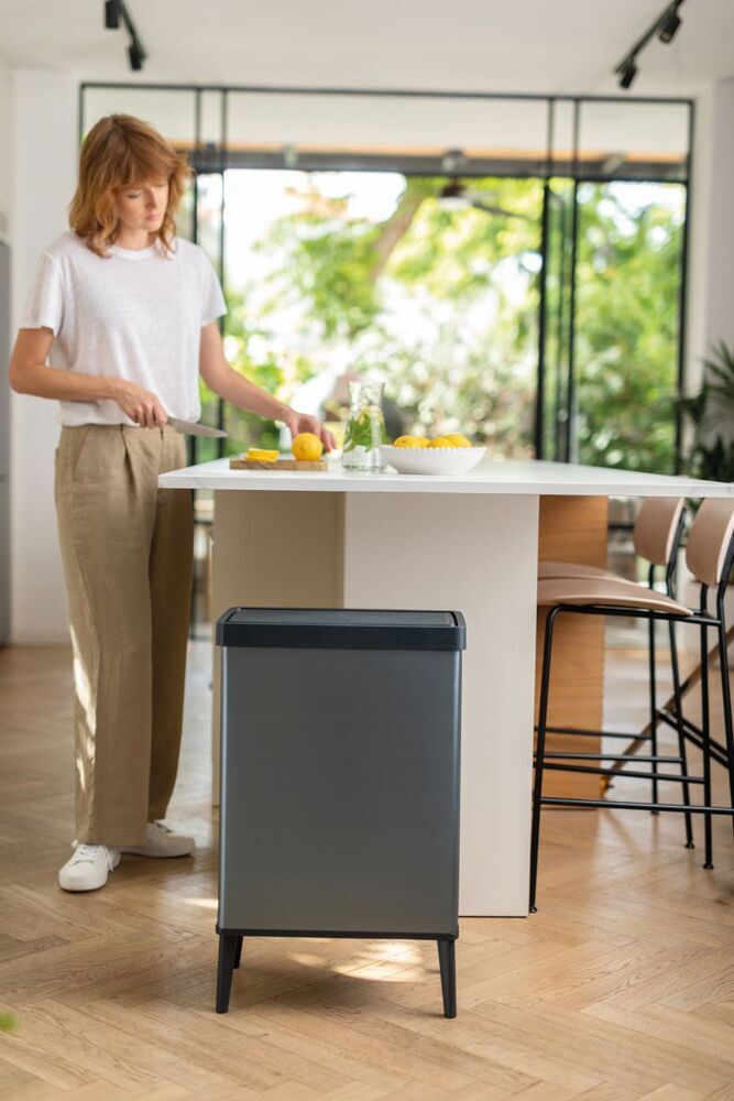 koš za odpadke Verto visok modri 54L