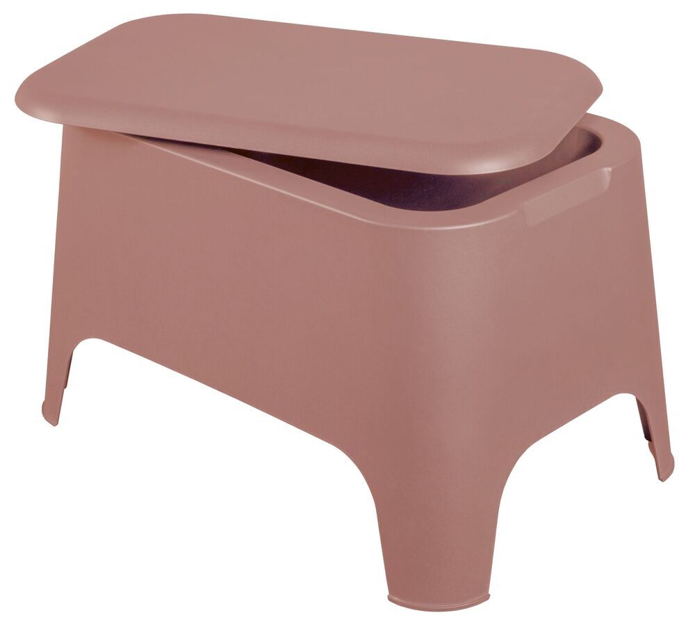 PETRA plastični stol+kutija - roza