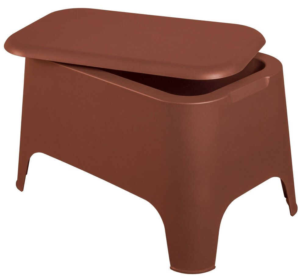 PETRA plastični stol+kanta - terakota