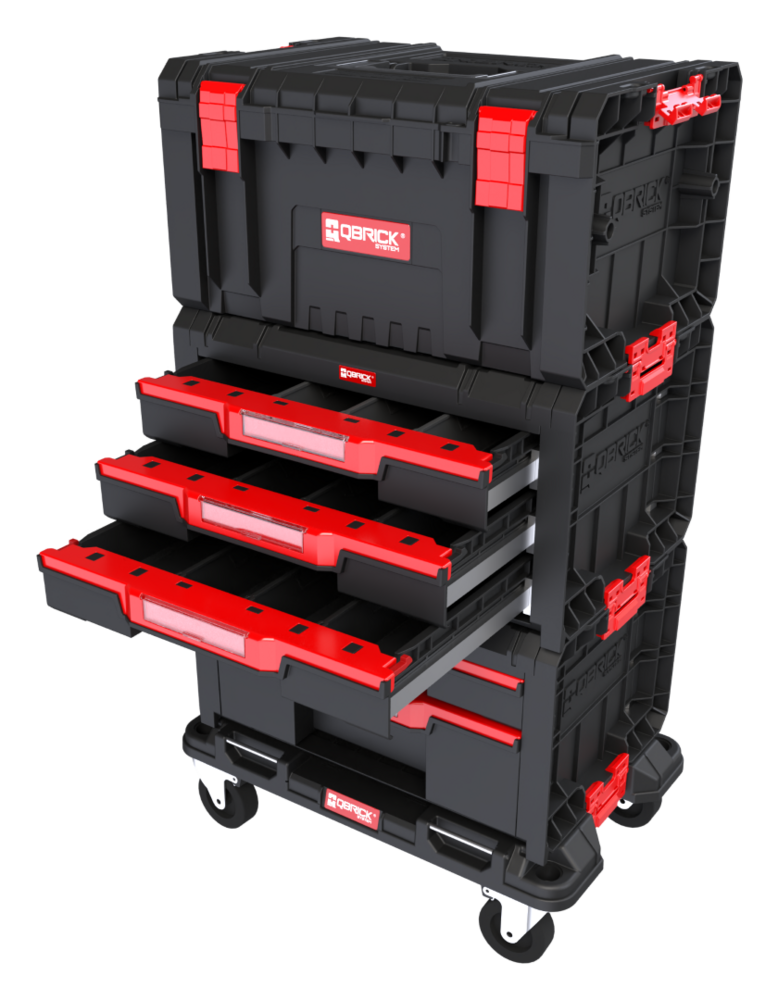 QBRICK SYSTEM PRO organizator predalov SET 2