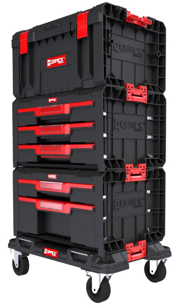 QBRICK SYSTEM PRO organizator predalov SET 2