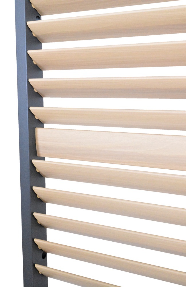 Pergola PANEL LAMELY zastínění fixní horizontální 1 m pro bioklimatickou Rojaplast (foto 79)