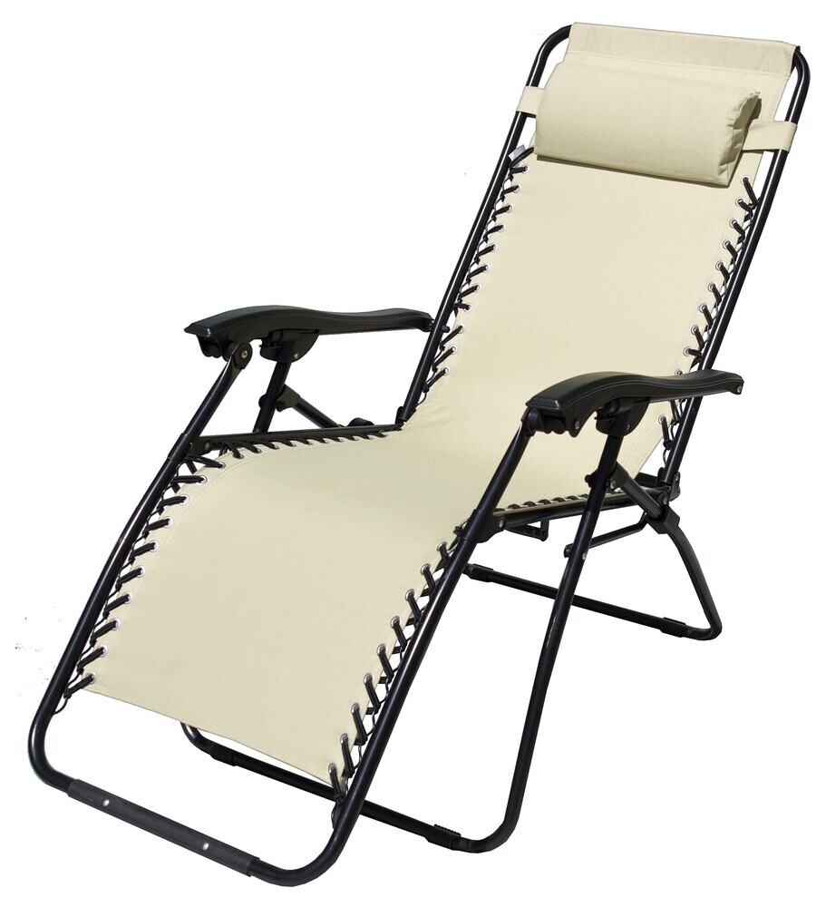 Vrtni fotelj 2320 OXFORD kovinski - bež