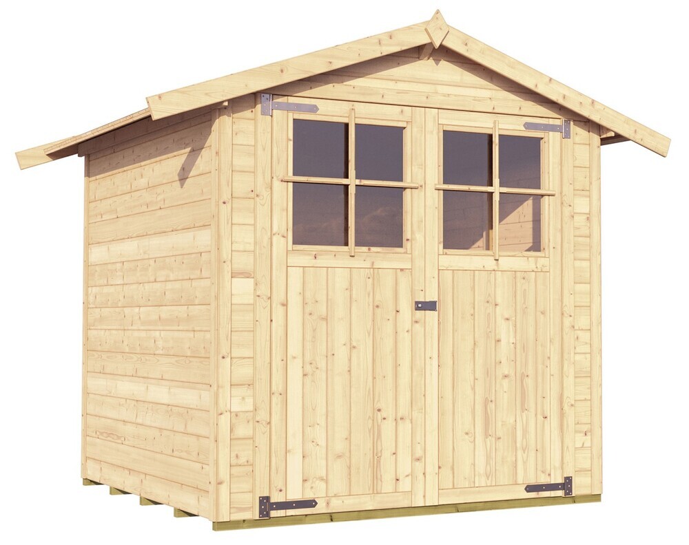 WEKA Lesena vrtna hišica 316 (240 x 171 x 221 cm)