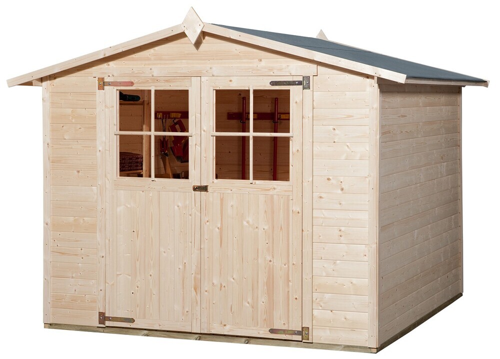 WEKA Lesena vrtna hišica 316 (290 x 217 x 221 cm)