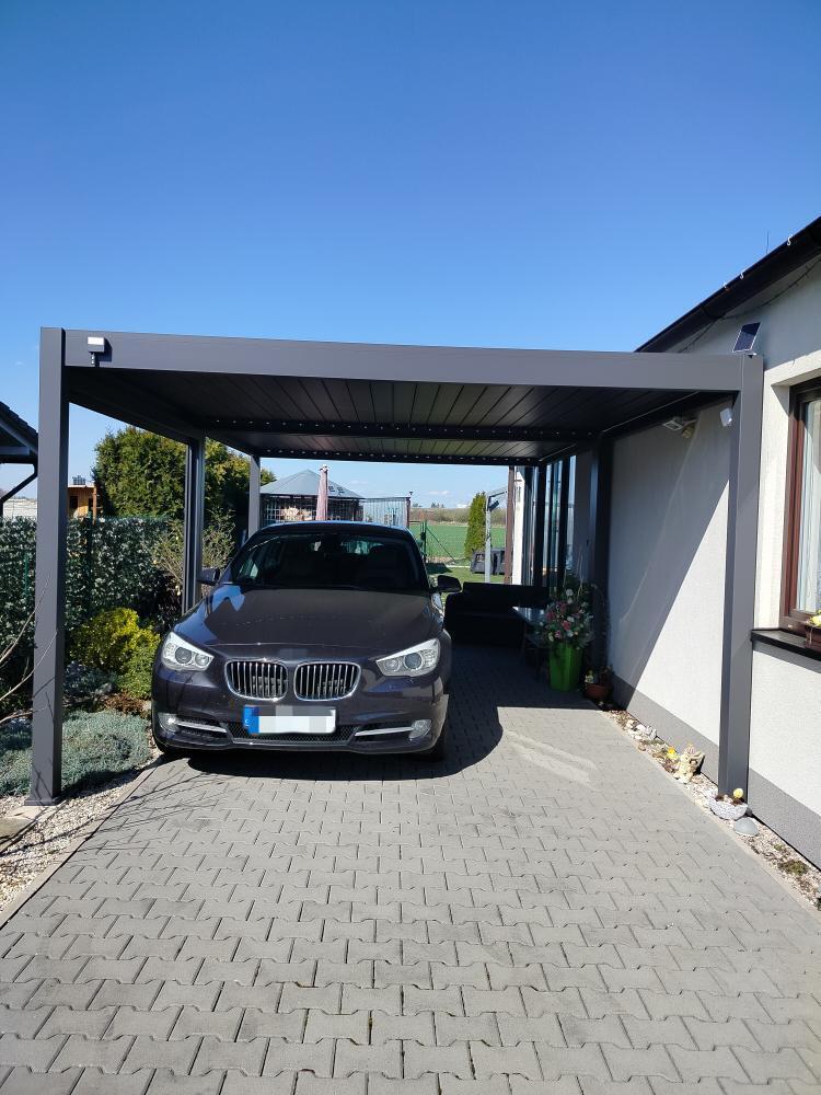 Bioklimatická pergola INTRO PLUS 4x3 m Rojaplast (foto 137)