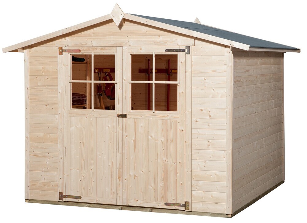 WEKA Lesena vrtna hišica 316 (290 x 318 x 221 cm)