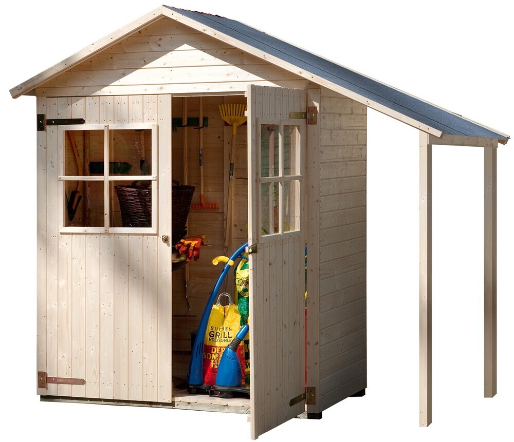 WEKA Lesena vrtna hišica 357 (270 x 105 x 216 cm)
