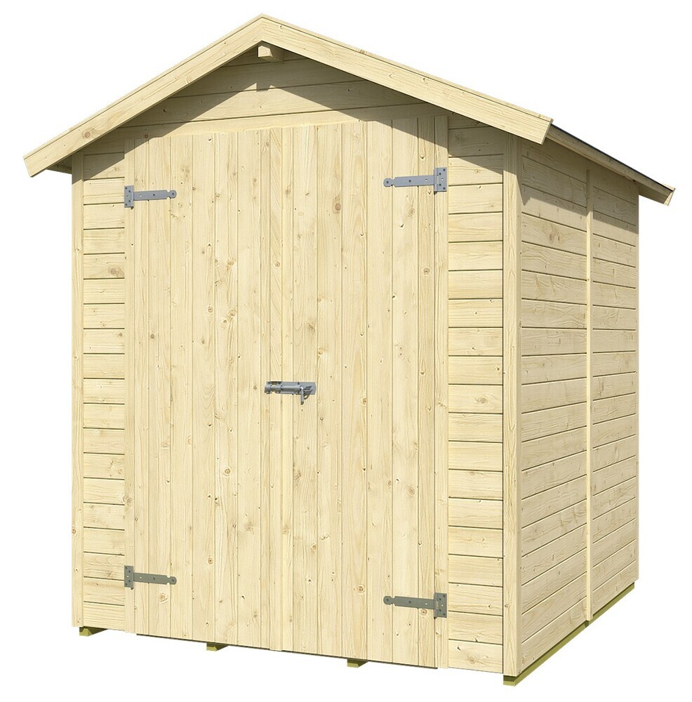 WEKA Lesena vrtna hišica Mori (195 x 195 x 214 cm)