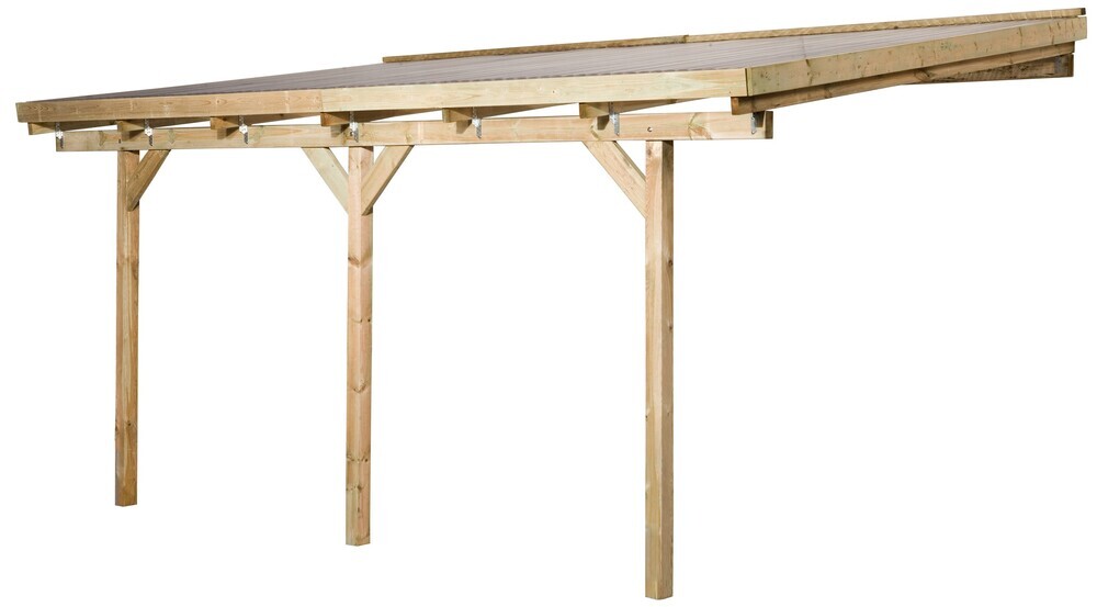 WEKA Lesena vrtna pergola 671 (5,1x3 m)