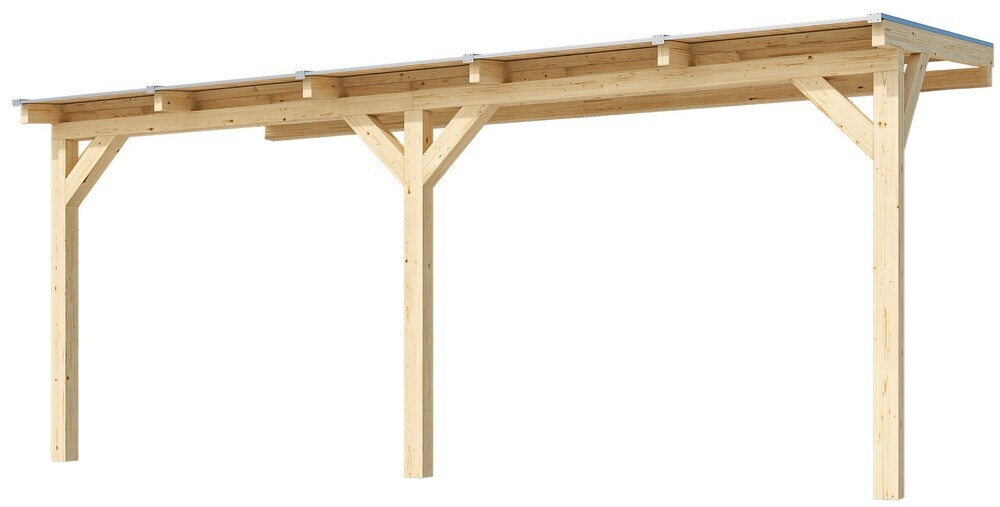 WEKA Lesena vrtna pergola 672 (5,4x2,7 m)