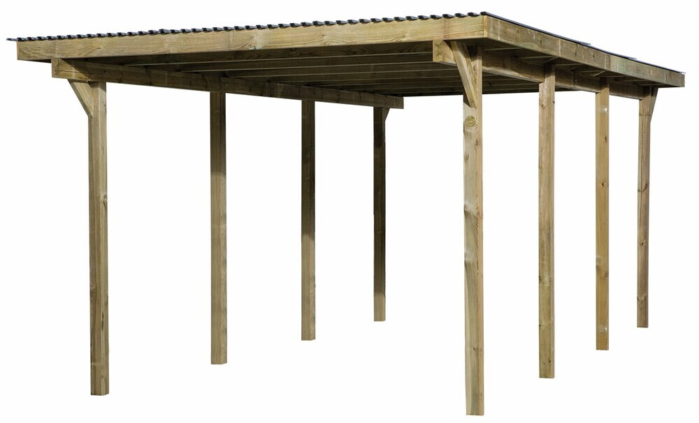 WEKA Lesen nadstrešek za avto 606 (3x6 m)