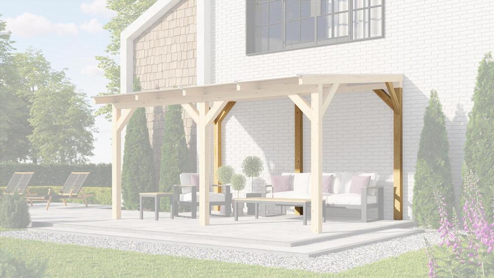 WEKA Dodatne noge za pergolo 672 velikosti 3-4