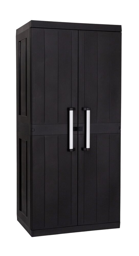 Garažna omara MEGA HIGH - črna