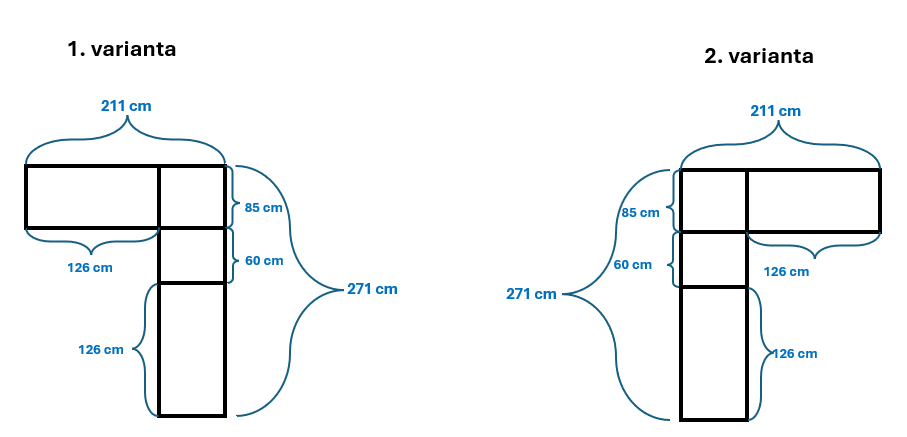 ANNECY kotni aluminijasti komplet